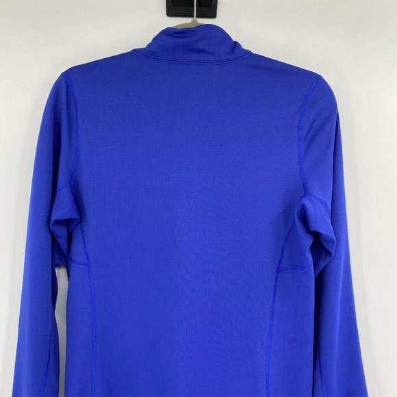 Patagonia Midweight Capilene Baselayer 1/2 Zip Pullover Shirt Blue Women's Small - Picture 7 of 10